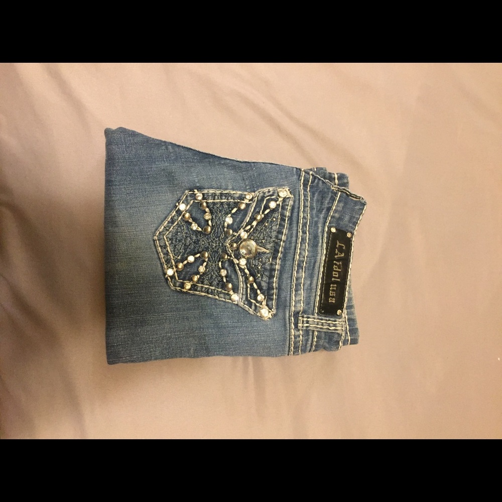 LA Idol straight legged jeans